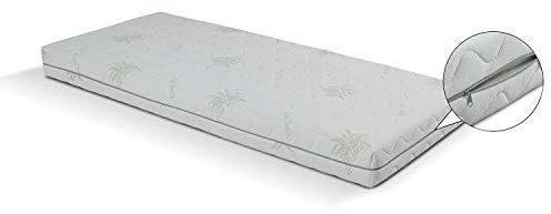 4myBaby GmbH Best for You Schaumstoffmatratze Aloe Vera mit TÜV Kinderbettmatratze 15 Größen (60x120)