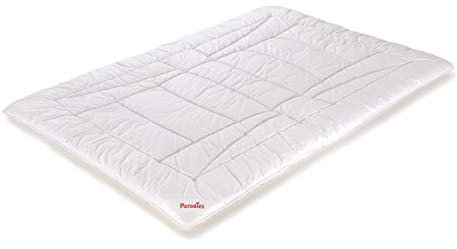 PARADIES Dala Duett Bio Bettdecke 135x200 cm - Winterdecke, Öko-Tex Zertifiziert Standard 100 Klasse 1, medizinisch getestet