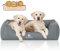 Knuffelwuff Orthopädisches Wasserabweisendes Hundebett Leon XL 105 x 75cm Petrol