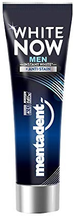 Mentadent White Now Men Zahncreme Zum Aufhellen, 75 Ml , (1Er Pack)