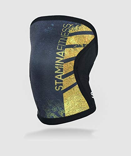 Stamina Fitness Genouillères 5 mm Unisexe Gris, XS