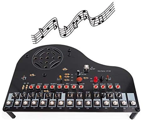 VOGURTIME DIY Piano Soldering Project Kit Electronics Solder Practice Kit, Great STEM Project and Gift, Multi-Function