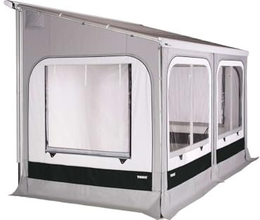 Thule - Panorama-Vordach für Markise Thule Kompatibilität – Rollo 9200, Höhe (m) – 2,45 – 2,59, lang (m) – 5,50 cm, Größe – L