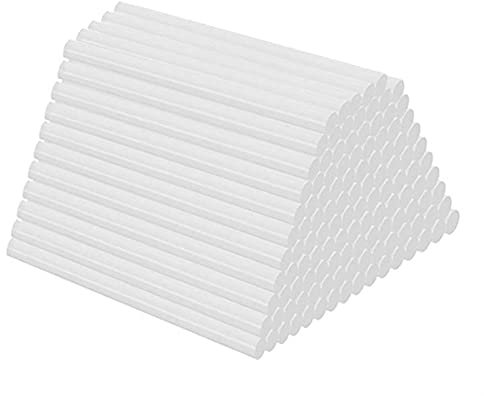 HNGM Pegamento termofusible 120/60 Hot Melt Glue Sticks 7 mm Palitos de Pegamento Caliente para artesanía Herramientas de reparación de álbumes de Fotos (Length : 100mm 120pcs)