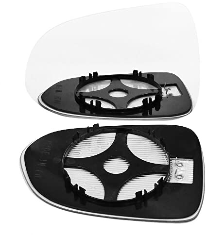Spiegelglas Ersatzspiegelglas Außenspiegel Links Sphärisch Konvex Beheizbar Elektrisch passend für Honda Jazz 2002-2005