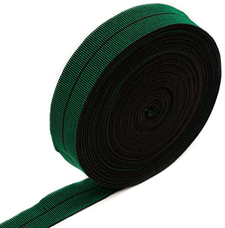 Tramatessile - Elastischer Gurt für Polsterungen - Breite 40 mm - Elastisches Band für Sofas und Sessel - Geeignet für Sitze und Rückenlehnen - 1-reihige elastische Gurte - Dehnbar bis zu 80%
