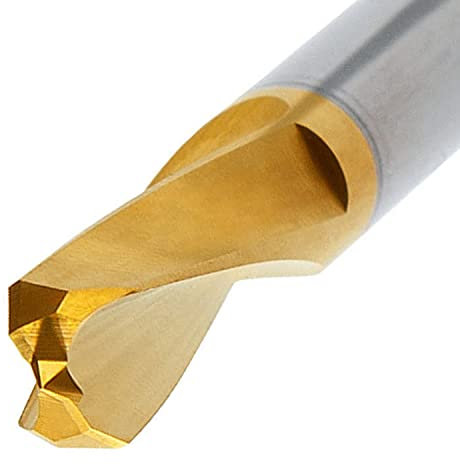 VHM- Hochleistungsbohrer, HPL - Bohrer Ø 5,1mm,- MADE IN GERMANY - Ultrahart für HPL-Platten, Eternit, Fassadenplatten, Glas uvm. (Ø 5,1mm, VHM- Hochleistungsbohrer)