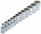 Juego de vasos en pulgadas de 12 caras 5/32- 9/16 (whitworth) para llave carraca 1/4