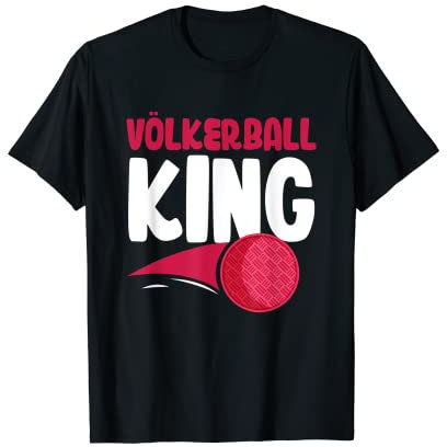 Völkerball King Dodge Ball Zweifelderball T-Shirt