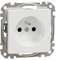 Schneider Electric Prise Électrique Blanc 230V 15A Type E 2PIN FR