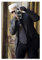 RIPEX Fashion Guru Karl Lagerfeld Mit Fotoapparat Leinwand-Poster, Wandkunst, Dekoration, Bild für Wohnzimmer, Schlafzimmer, Dekoration, Rahmen-Stil, 20 x 30 cm