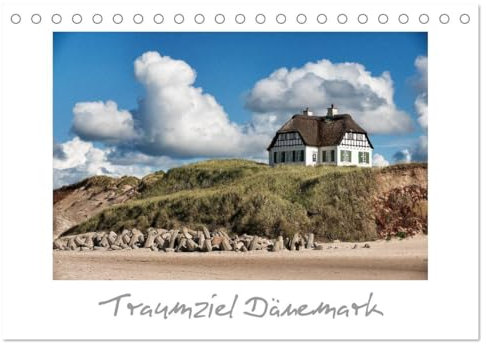 Traumziel Dänemark (Tischkalender 2024 DIN A5 quer), CALVENDO Monatskalender: Nordjylland - eine der schönsten Landschaften Dänemarks (CALVENDO Orte)