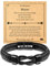 YELUWA Geschenke für Männer, An Meinen Mann Geschenke, Mann Armband, Lederarmband mit Gravur Ich liebe dich Herren Geschenk Weihnachten Jahrestag Hochzeitstag für Ehemann Ihn zum Valentinstag
