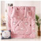 Godemmio Multifunction Lazy Quilt with Sleeves Winter Warm Thickened Wearable Quilt Blanket Pillow Throw Cushion for Home Winter Nap Office Car Bedroom (pink)