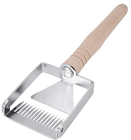 Edelstahlschaber, Bienenzuchtzinken, Entdeckelungsgabel, Bienenstock mit Holzgriff f¨¹r Bienenzuchtwerkzeuge und Honigkammrechen und Langlebig