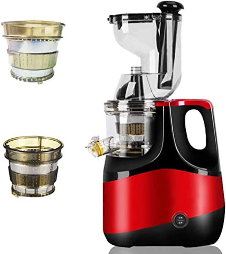 Macchine per spremiagrumi, Estrattore a masticazione lenta per spremiagrumi Crea deliziosi sorbetti di frutta e verdura e verde a foglia, elevata resa in succo e preserva il valore nutrizion