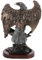 HAKIDZEL Resin Figurine Dekorative Adler Statue Aus Harz Für Garten Büro Und Zuhause Hochwertige Kunstwerk Für Patriotische Innen Und Außendekoration