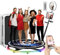 YCKJNB 360 Photo Booth Machine mit Flight Case, Kostenlose Logo Anpassung, Software Steuerung, Automatische Drehung für 4-5 Personen zum Stehen (39.4''/100cm)