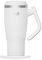 ECOROOTS Rocket Gourde Sportive 940 ml – Eau Glacée 24h – Bouteille Acier Inox. – Couvercle avec Paille Antifuite – Anse Rotative à 180º – Bouteille Sans BPA – Compatible Lave-Vaisselle (BLANC SNOW)