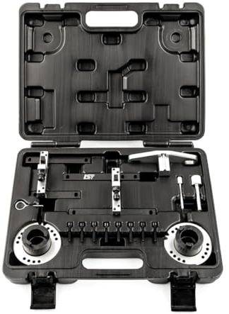 LST Motor Einstellwerkzeug Satz 16-tlg Zahnriemen Werkzeugset 1.0 EcoBoost kompatibel mit Ford B-Max C-Max Ecosport Fiesta Focus Tourneo Transit Connect Courier - Riemenmotor, Nockenwellen Arretierung