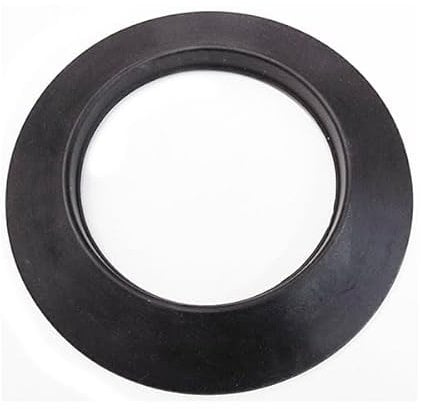 Rosone nero in silicone DN 130 mm d. esterno 210 mm. canna fumaria pellet