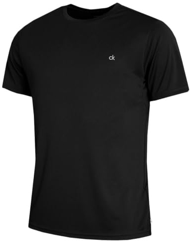Calvin Klein Mens 2026 Harlem Quick Drying Crew Neck Golf T-Shirt