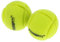 D DOLITY 2 PCS Ammortizzatori Silicone Anti-Vibrazione Forma di Palla Racchetta di Tennis Accessori - Giallo