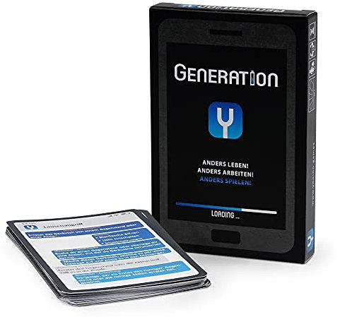 YOOLOO 259041 Generation Y – Interaktives Kartenspiel, Mehrfarbig