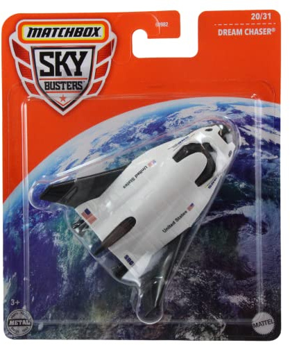 Matchbox Diecast Skybusters Modellflugzeug im Maßstab 1:64 – (Dream Chaser)