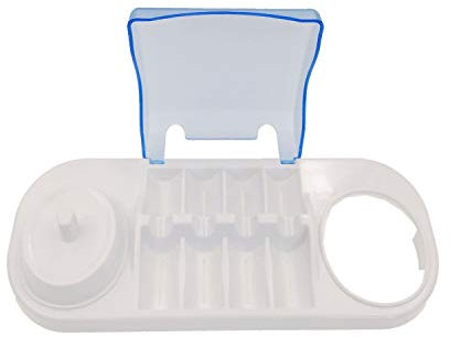 JZK Supporto per spazzolino elettrico con coperchio, base per spazzolino elettrico, portaspazzolino elettrico per spazzolino elettrico Oral-B OralB Oral B