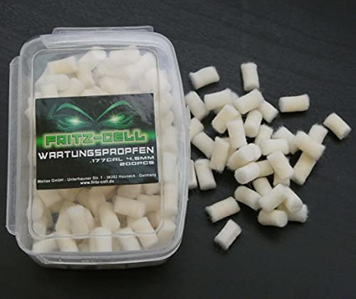 Fritz-Cell Filzreiniger Schnellreinigungspfropfen 4,5mm Laufpflege – 400 St