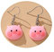 Larancie Niedliche Ohrringe in Form von Schweinchen-Piercing, Ohrringe, Anhänger Ohrringe, Schmuck Boho, Ohrmanschetten für Frauen und Mädchen
