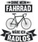 Ohne mein Fahrrad wäre ich Radlos: Lustiges Fahrrad Notizbuch (liniert) Radfahrer