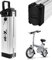 X-go E-Bike Akku 36V 10.4Ah LiIon Batterie, Silver Fish 4Pin Ebike Kit mit Ladegerät, Pedelec Fahrrad Akku für 350W 200W Aldi Prophete MiFa Trio Zhenlong Phylion