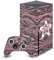 Head Case Designs Offizielle Juventus Football Club Marmor Logo Schwarz & Pink Kunst Vinyl Haut Gaming Aufkleber Abziehbild Abdeckung kompatibel mit Xbox Series X Console and Controller Bundle