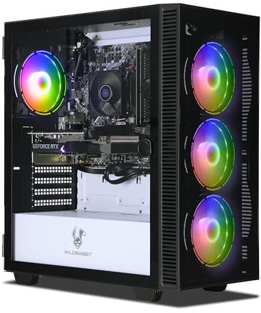 Ankermann Daily Gamer V3 | AMD Ryzen 7 5700X | Nvidia GeForce RTX 4060 8Go | 32Go RAM | 1To NVMe SSD | 2To HDD | Windows 11 | WiFi | Libre Office