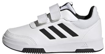 adidas Tensaur Hook And Loop Shoes, Zapatillas Unisex niños, Ftwr White Core Black Core Black, 31 EU