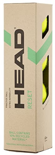 HEAD Unisex-Adult 4B Reset 6DZ Tennisball, Gelb, One Size