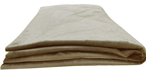 VERCART Bequemes Rückenkissen Kissenbezüge Samt, Dreieck Kissen Kopfteil Kissenbezug nur Kissenbezug, Füllung Nicht enthalten, Kissenhülle Bezug für Große Kissen Polyester Beige 180cm