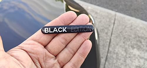 3D Gel Silikon Black Edition Limited Edition Badge Car Panel Karosserie Selbstklebend Emblem Aufkleber Fahrzeug Auto Tuning Emblem