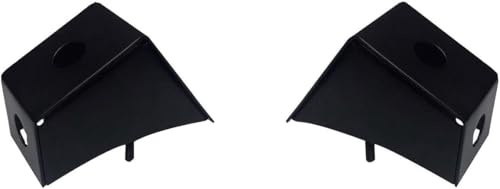 APSMOTIV 2X MUDLARD SEITE Butler Light Bracket Fender Intermediate -Stück für Massey Ferguson Fall IHC Nuffield Traktoren (schwarz)