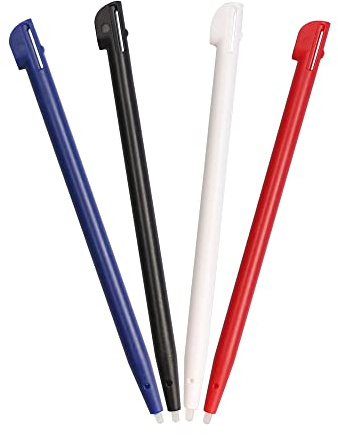 Xahpower Stylet de rechange 2DS compatible avec Nintendo 2DS, ensemble de stylets tactiles 4 en 1, multicolore pour 2DS