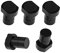 5 Stück Aluminiumlegierung Bankhaken, Bank-Hundeklemme Holzbearbeitungstisch Spannbacken Positionierung Hobelstopfen Hunde-Klemme Hobelbank Zubehör, Bank-Hunde für Bankhaken 19/20MM Loch (19 MM)