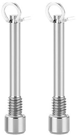 Fecfucy Tornillos de Pinza de Freno de Bicicleta - Ejes de Pasador de Pastillas de Freno de Disco para Pinza de Disco | M4 Perno de Freno de Disco de Bicicleta Tornillo de aleación para