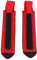 Ggnaxivs 1 Paar Pedale Band, Pedale Band mit Riemen Kinder Pedale Band Fahrrad Pedale Band Fahrrad Füße Band (Rot)