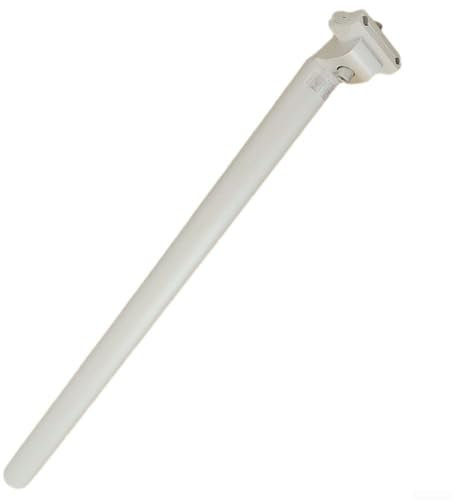 ZYWUOY Fahrradsattelstütze, 30,4 x 500 mm, zusammenklappbar, Fahrradsattelrohr, Aluminiumlegierung, Sattelstütze, Weiß, 7F729BAJ8O59KC00177IW1W