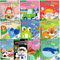 LEADSTAR 10 Stück Stickerbüch Kinder,Spielzeug Sticker Lernspielzeug Geschenke,Aufkleber für Kinder, Immer Wieder Stickerbuch ab 2 jahre Jungen,Mädchen Geschenk,für Stickerbuch ab 2 3 4 5 6 Jahre