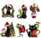 Joyoldelf Grinch Christmas Decorations - 6Pcs Christmas Black Cat Ornament Grinch Pendants for Hanging on Xmas Tree, Christmas Tree Decorations Indoor Home Party Gifts