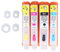 4 Color Series kompatible Tintenpatronen, Nachfüll-Tintenpatronen, Tintenpatronen-Set mit Smart Chip für 6960–6979 Drucker der 903XL-Serie