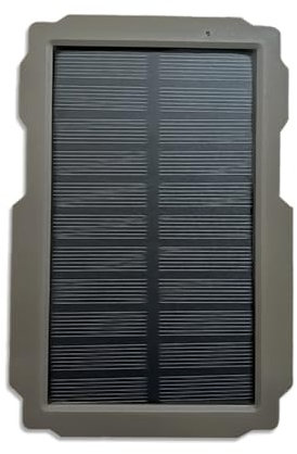 Kit de panneau solaire, Kit De Panneau Solaire For Caméra De Jeu De Piste, 3000mAh, 6V-12V, Panneau Solaire Rechargeable, Chargeur Solaire For Caméra De Chasse HC900 Pour caméra de surveillance extéri